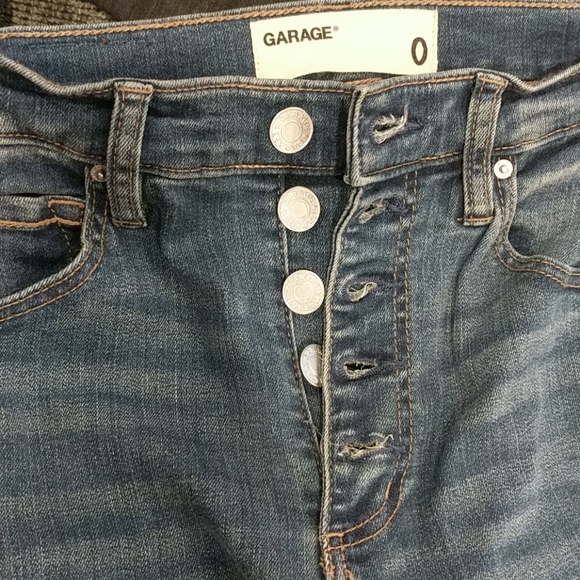 NWOT Garage buttonfly skinny jeans - Picture 4 of 5